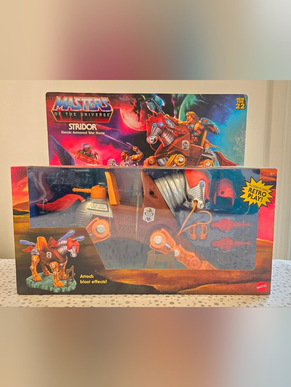 Masters of the Universe Stridor Heroic Armored War Horse